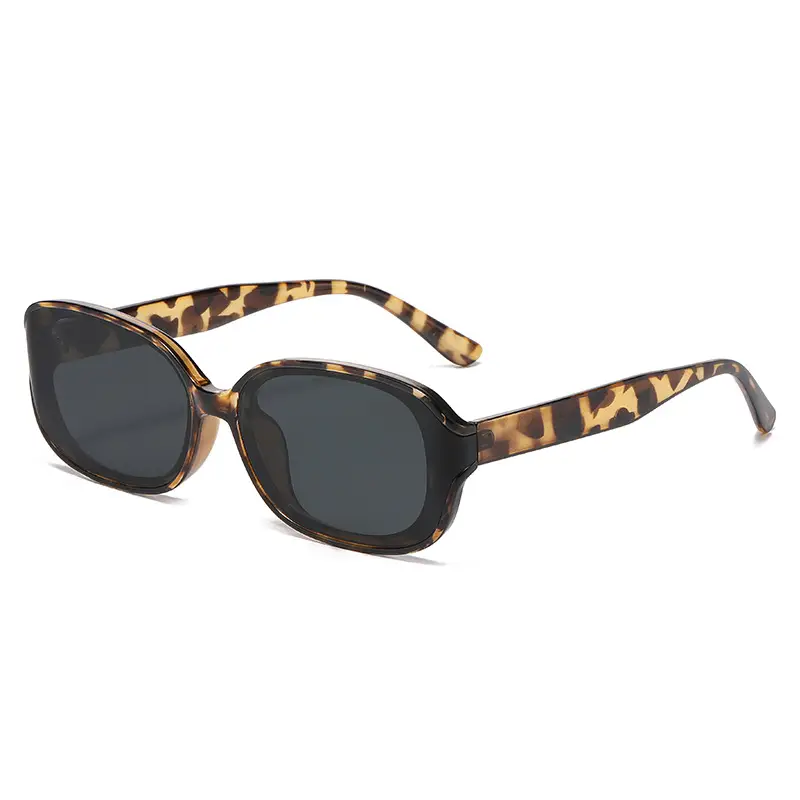 Korean Style Retro Cat Eye Sunglasses Black UV400 - Image 3