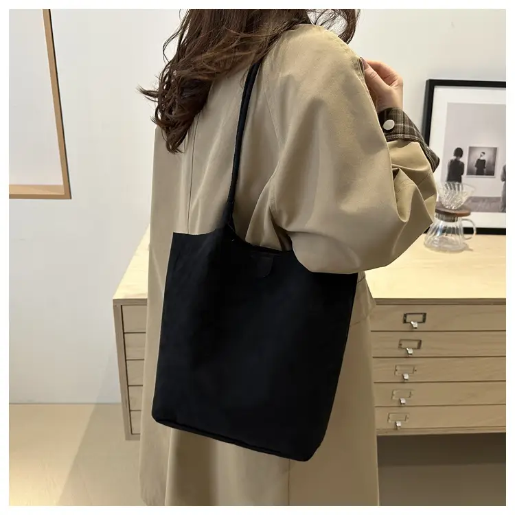 Women's Beige Bucket Bag for Autumn Casual Shoulder Bag — feature 15