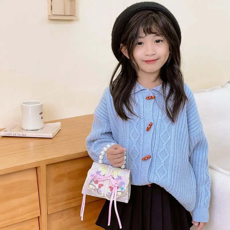 Sweet Pearl Princess Tassel Mini Chain Bag - Image 14