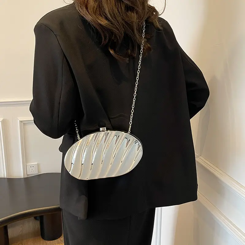 Crossbody Shell Bag Macaron Color Women High End Evening - Image 3