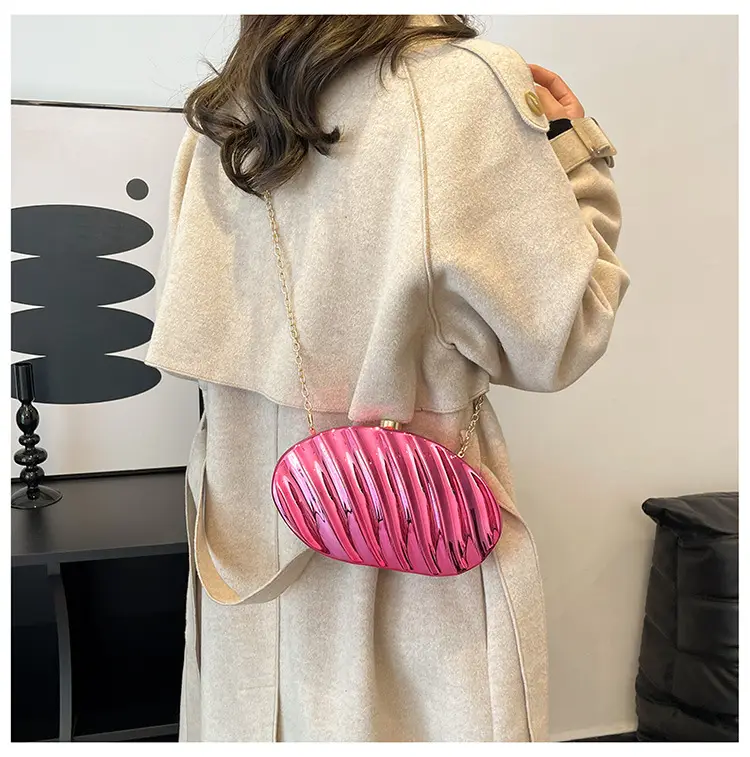 Crossbody Shell Bag Macaron Color Women High End Evening — feature 21
