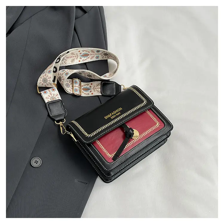 Trendy Women's Crossbody Bag with Wide Strap — feature 23