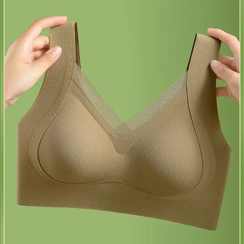 Wide Shoulder Strap Fixed Cup Underwear for All Body Types - Image 7