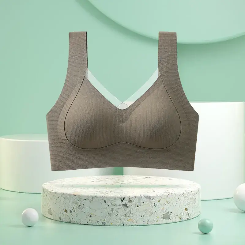 Wide Shoulder Strap Fixed Cup Underwear for All Body Types - Image 4