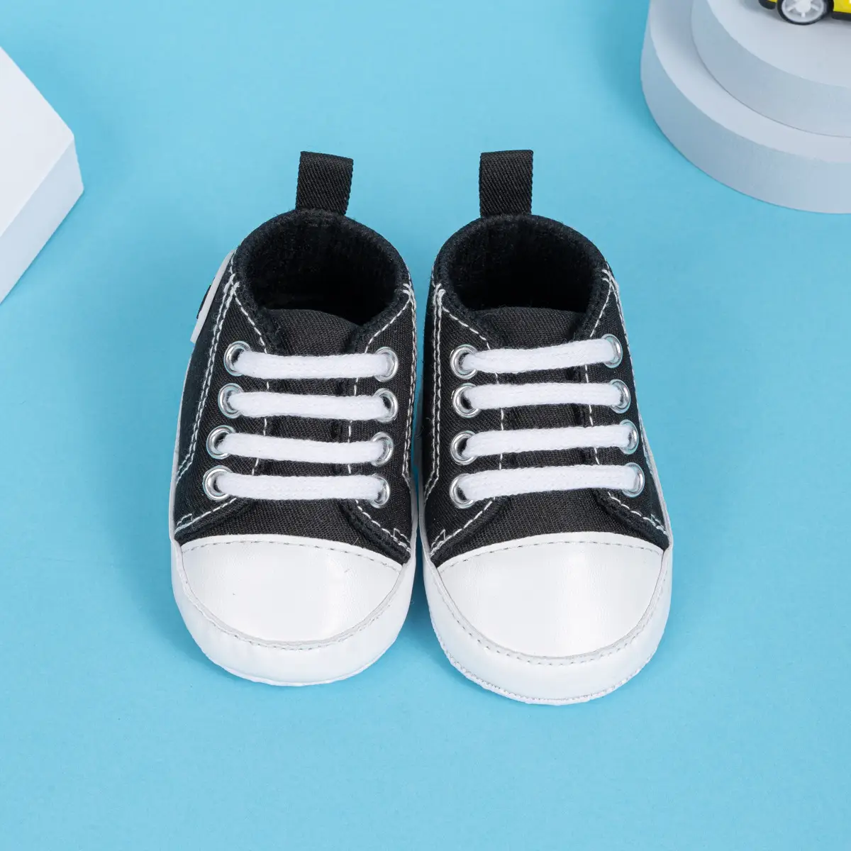 Pink Canvas Toddler Shoes with Soft Sole — feature 25