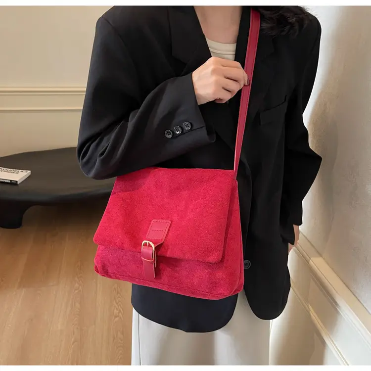 2024 Winter Korean Style Red Crossbody Bag — feature 15