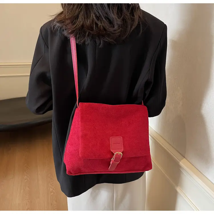 2024 Winter Korean Style Red Crossbody Bag — feature 16
