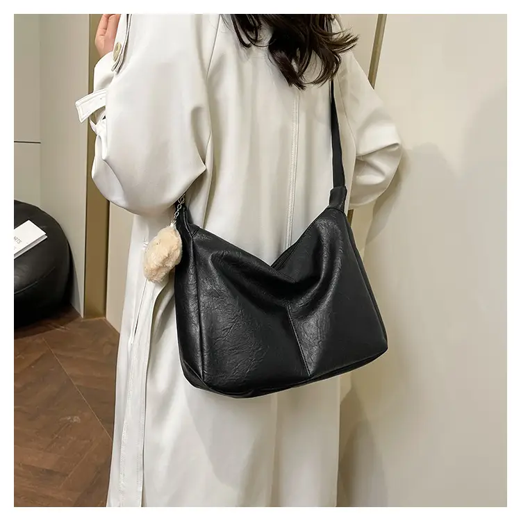 Black Korean Style Shoulder Bag for Women 2024 — feature 13