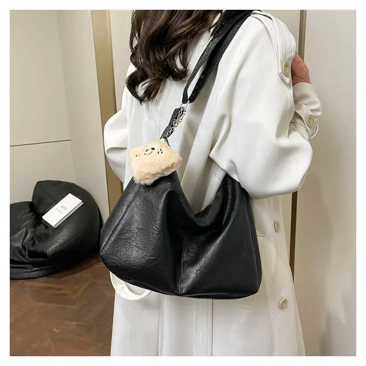 Black Korean Style Shoulder Bag for Women 2024 — feature 15