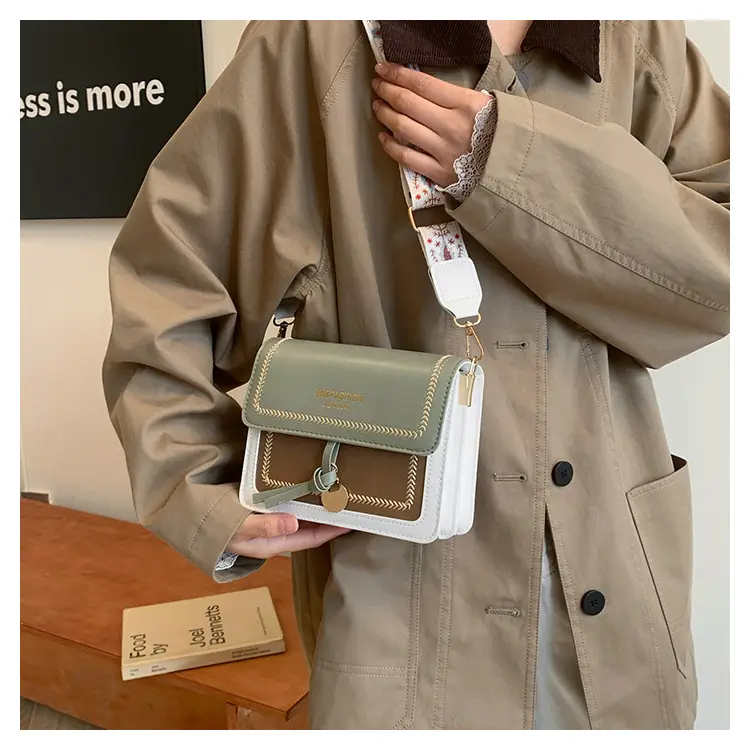 2024 Green Crossbody Bag with Straw Strap for Women — feature 10