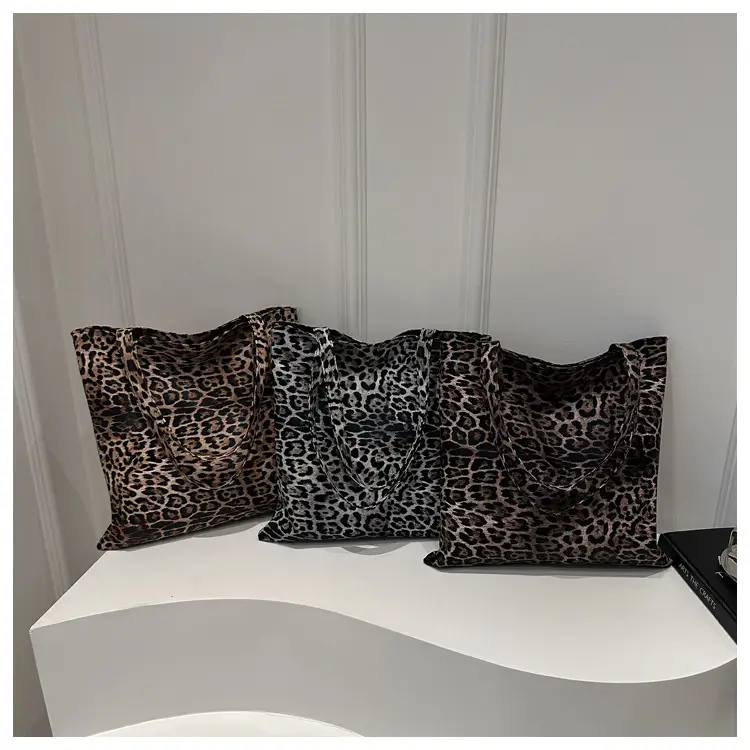 Women Leopard Print Tote Bag Large Capacity Casual Fashion — feature 20