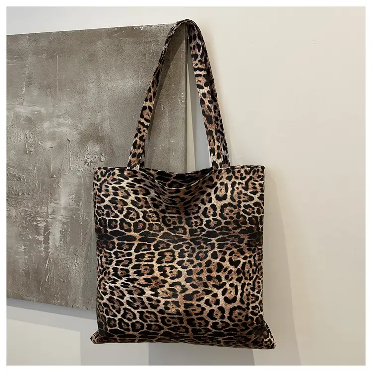 Women Leopard Print Tote Bag Large Capacity Casual Fashion — feature 22