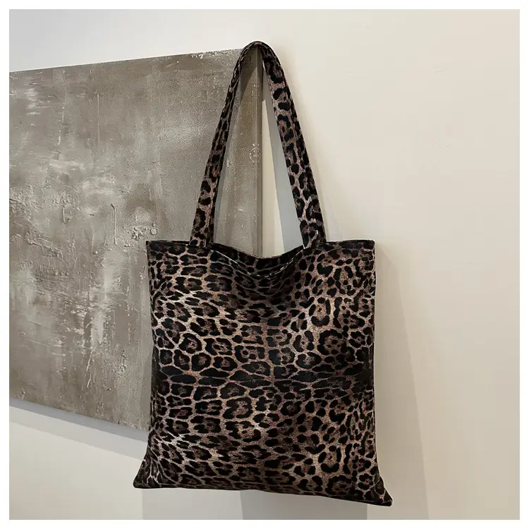 Women Leopard Print Tote Bag Large Capacity Casual Fashion — feature 23