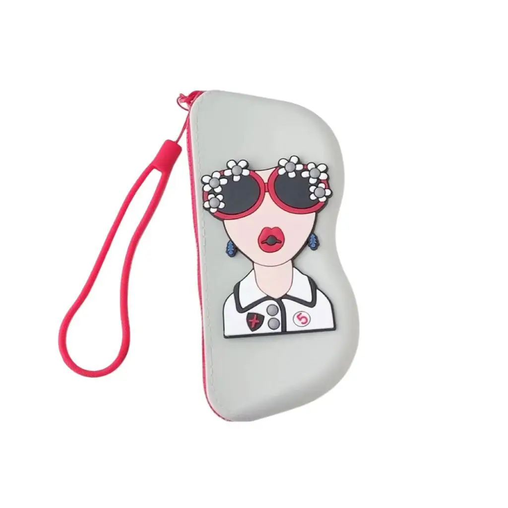 Cute Silicone Sunglasses Storage Bag Waterproof Portable β feature 1