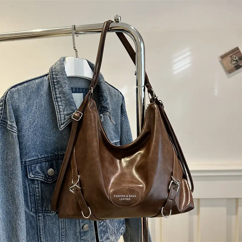 Maillard Women's Brown Shoulder Bag Large Capacity Multi-Use - Image 9