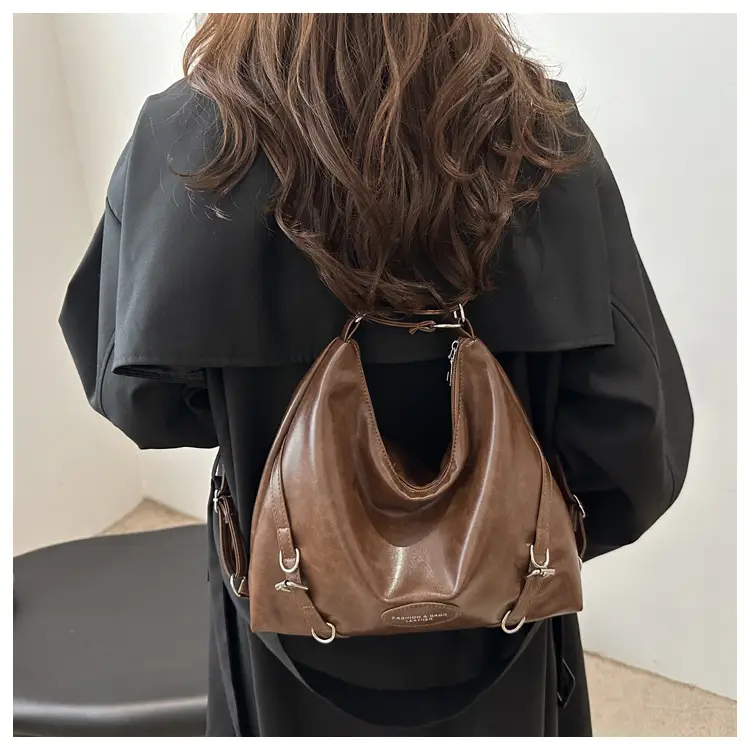 Maillard Women's Brown Shoulder Bag Large Capacity Multi-Use — feature 15