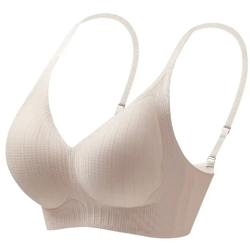 Traceless Pull-up Bra Breathable Large Chest Showable Small Upper Bra Anti-sagging Anti-slip Shaping Bra Underwear for Women - Image 10