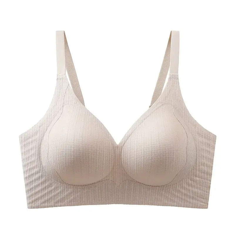 Traceless Pull-up Bra Breathable Large Chest Showable Small Upper Bra Anti-sagging Anti-slip Shaping Bra Underwear for Women - Image 2