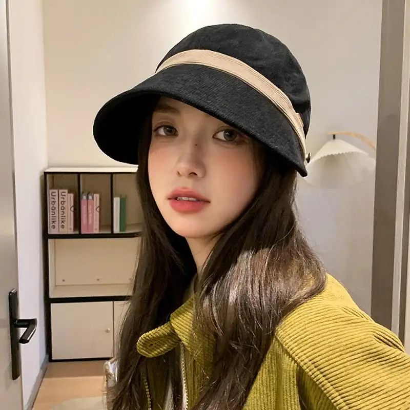 Women's Korean Style Fisherman Hat Cold-proof Warm Cap