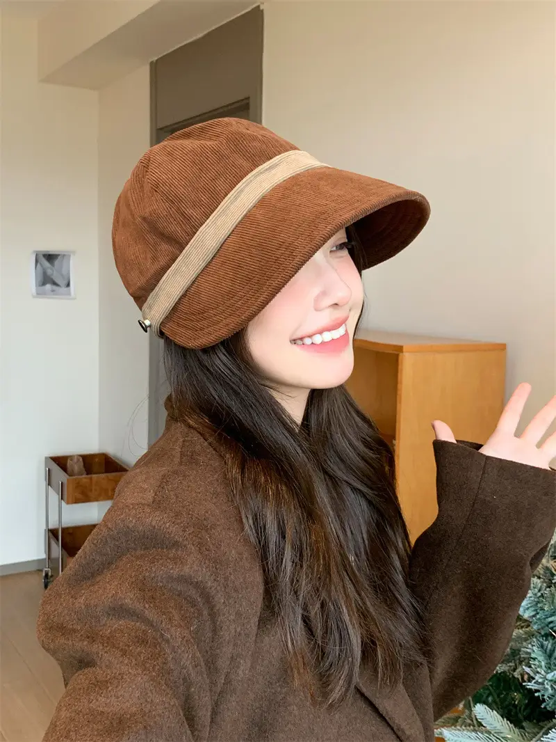 Women's Korean Style Fisherman Hat Cold-proof Warm Cap — feature 5