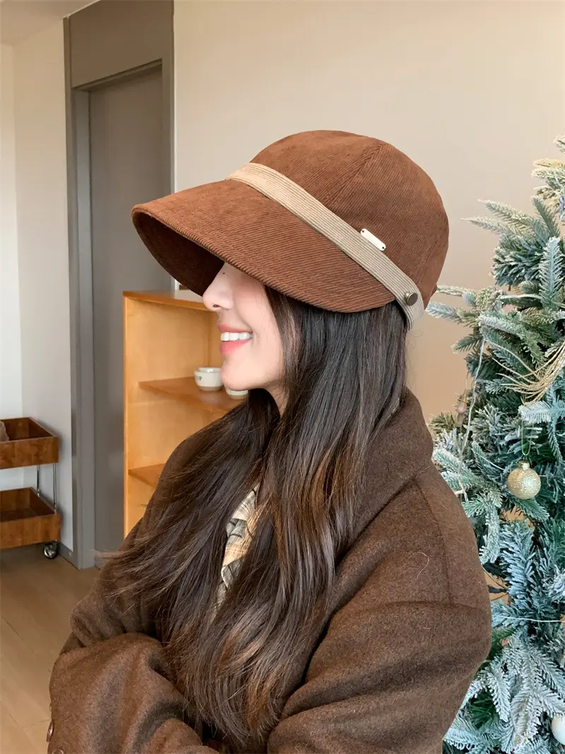 Women's Korean Style Fisherman Hat Cold-proof Warm Cap — feature 6