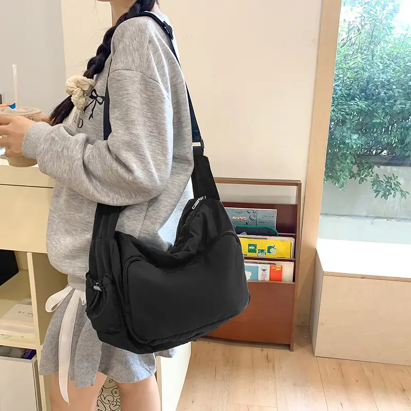 Nylon Shoulder Crossbody Bag Large Capacity 2024 - Image 8