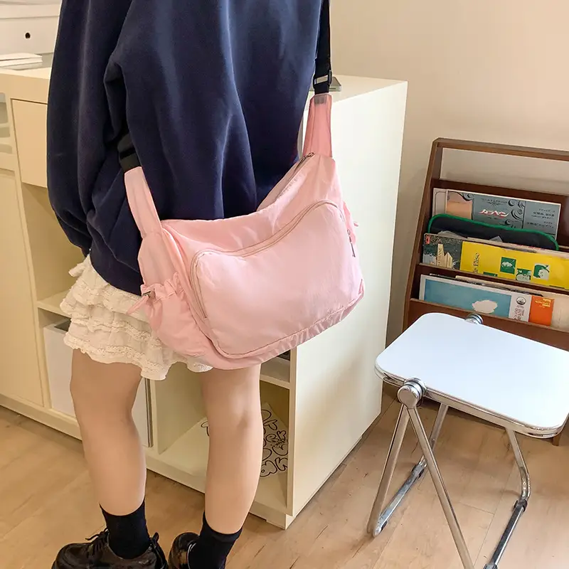 Nylon Shoulder Crossbody Bag Large Capacity 2024 - Image 10