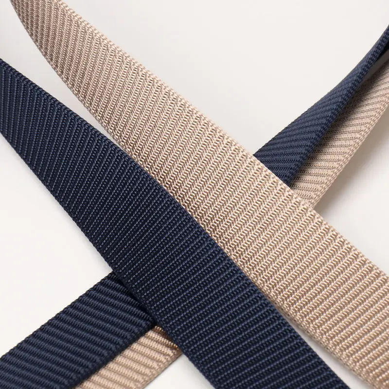 Men's Green Nylon Mountaineering Belt with Silver Buckle