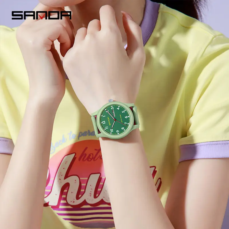 Kids Sports Quartz Watch for Men Women Waterproof Korean Version - Image 11