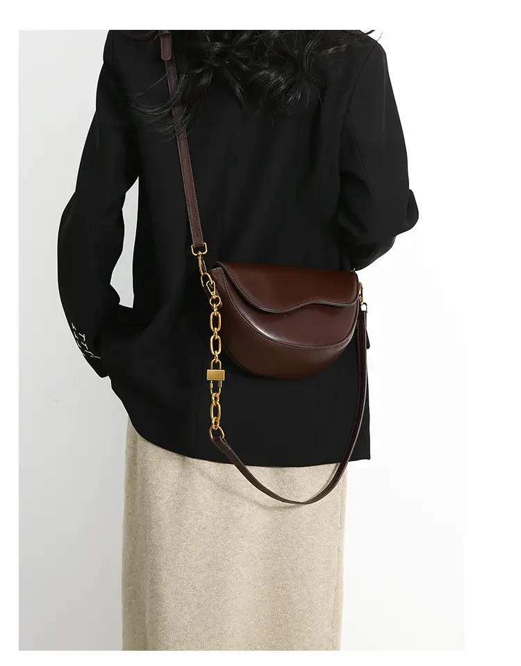 Vintage Brown Shoulder Crossbody Bag for Women — feature 29