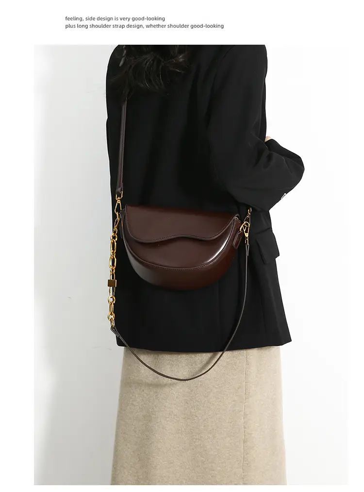 Vintage Brown Shoulder Crossbody Bag for Women — feature 30