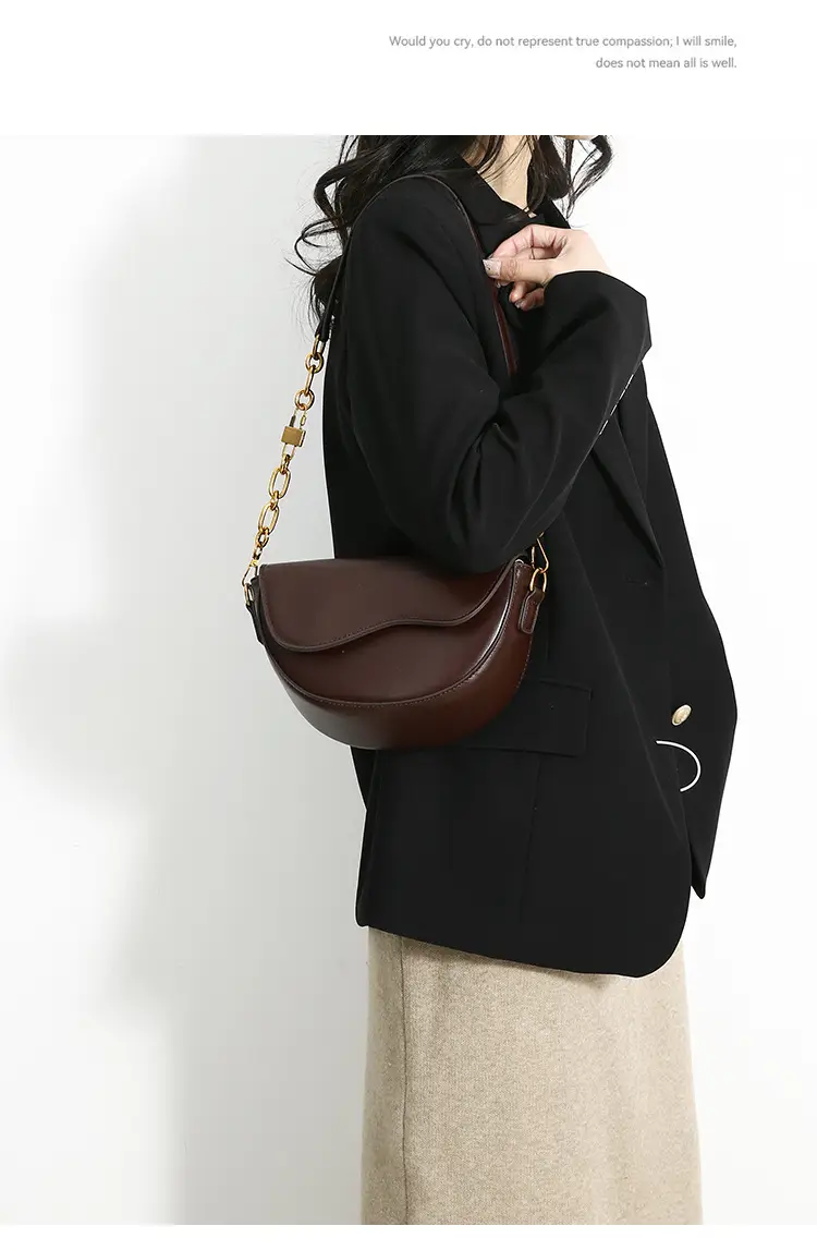 Vintage Brown Shoulder Crossbody Bag for Women — feature 33