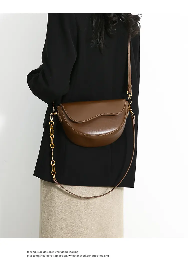 Vintage Brown Shoulder Crossbody Bag for Women — feature 35