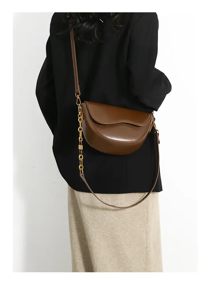 Vintage Brown Shoulder Crossbody Bag for Women — feature 36
