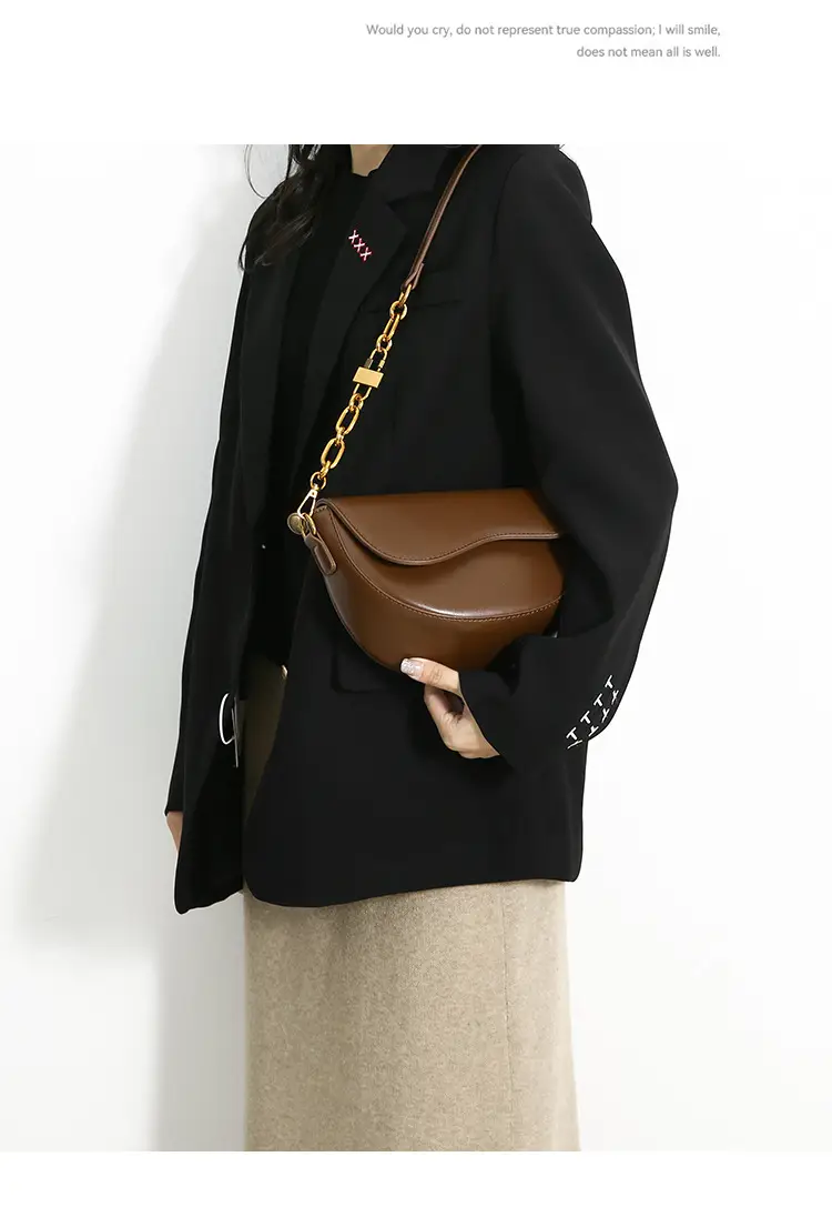 Vintage Brown Shoulder Crossbody Bag for Women — feature 37