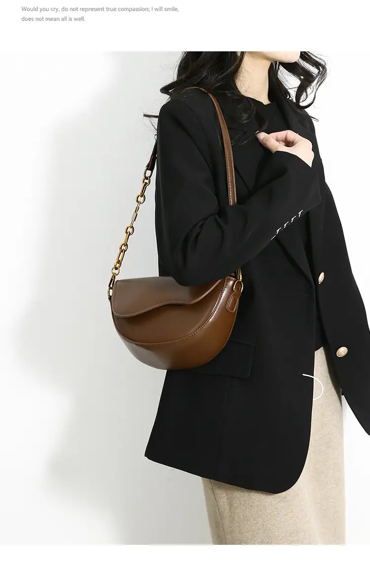 Vintage Brown Shoulder Crossbody Bag for Women — feature 38