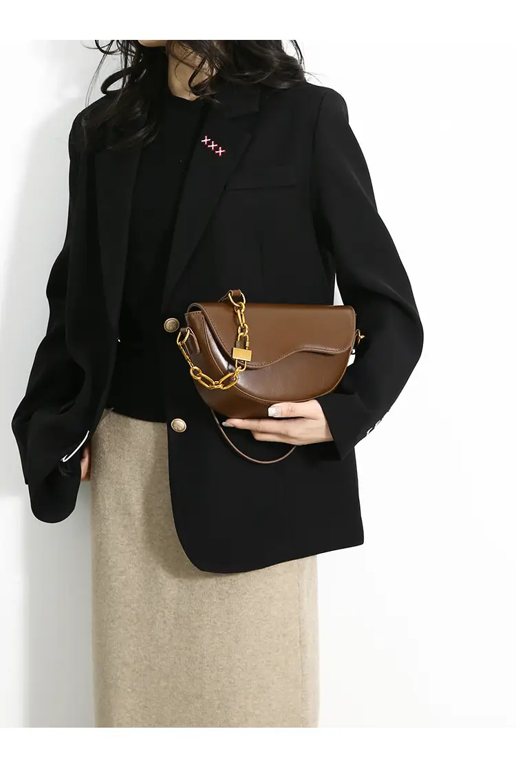 Vintage Brown Shoulder Crossbody Bag for Women — feature 39