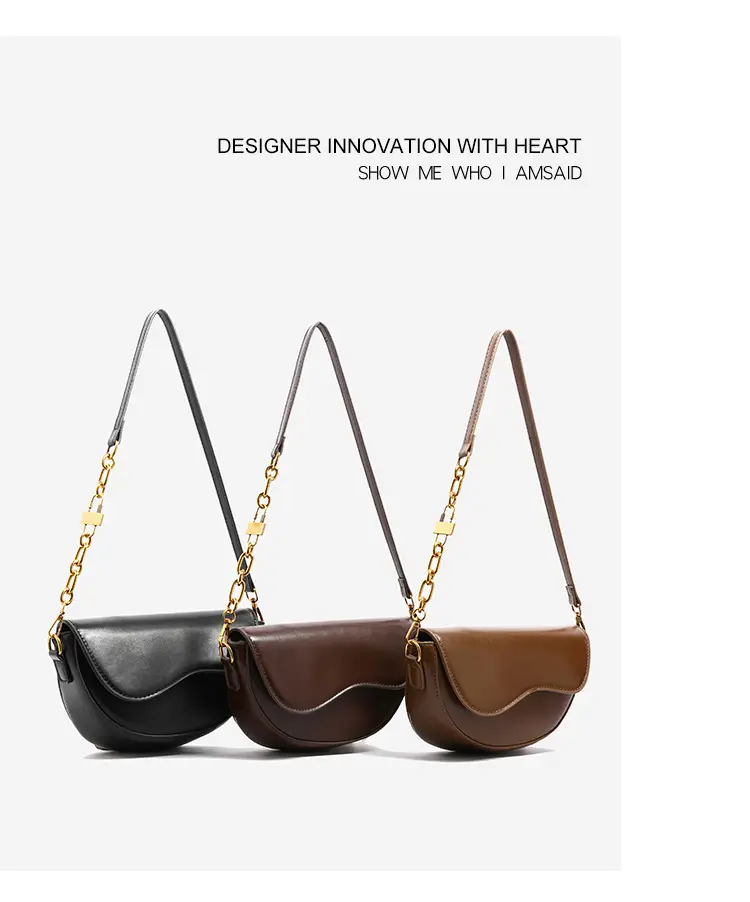 Vintage Brown Shoulder Crossbody Bag for Women — feature 5