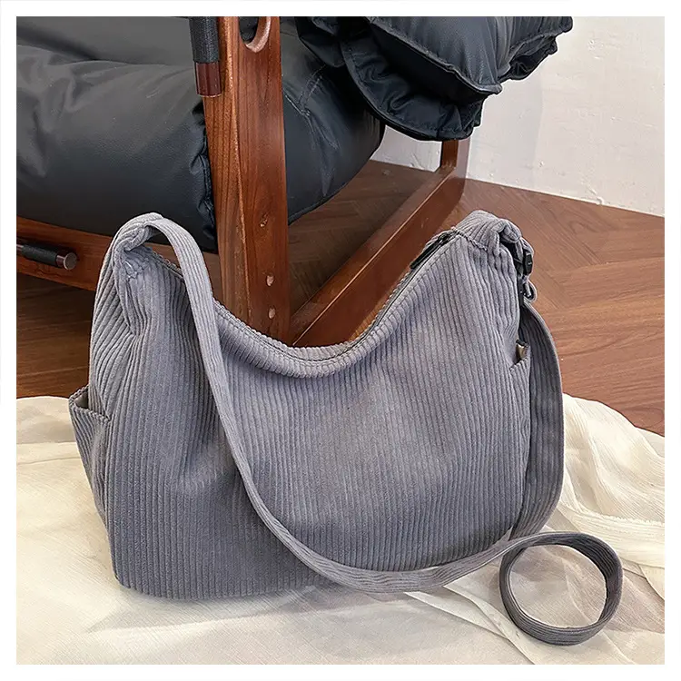 Women Crossbody Bag Black Ribbed Winter Casual 2026 — feature 30