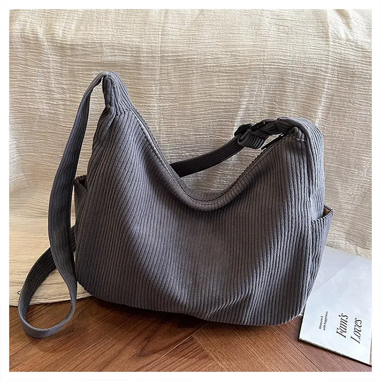 Women Crossbody Bag Black Ribbed Winter Casual 2026 — feature 35