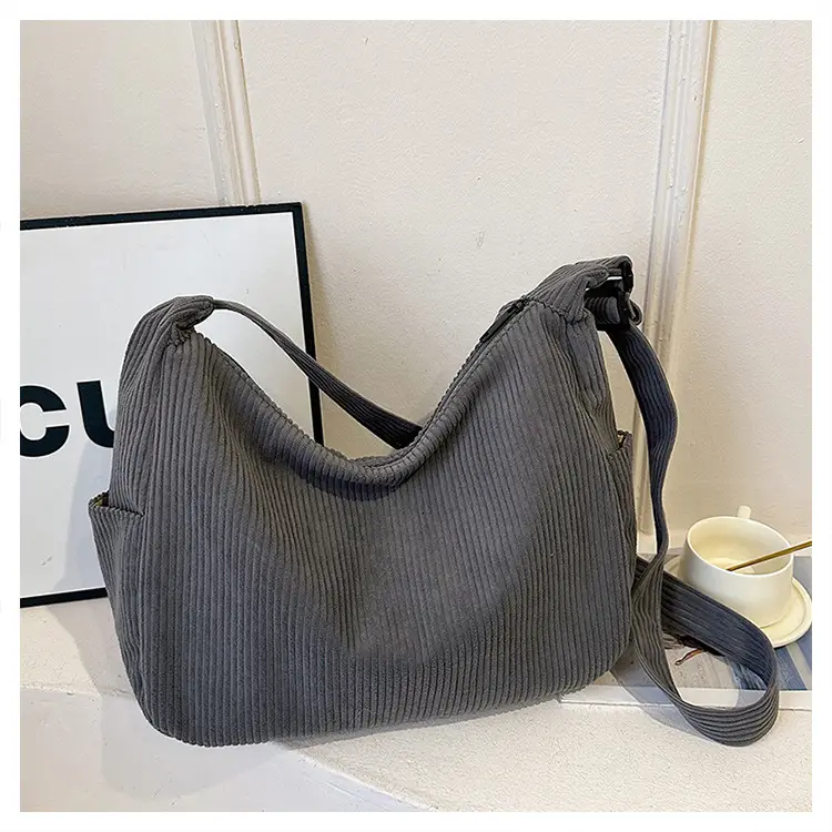 Women Crossbody Bag Black Ribbed Winter Casual 2026 — feature 43
