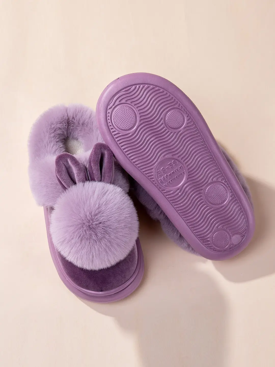 Cross-Border Girls' Cotton Slippers, Women's Cotton Slippers, All-Inclusive Plush Slippers, Women's Foot-Wrapped Home Warm Ladies' Fur Slippers — feature 13