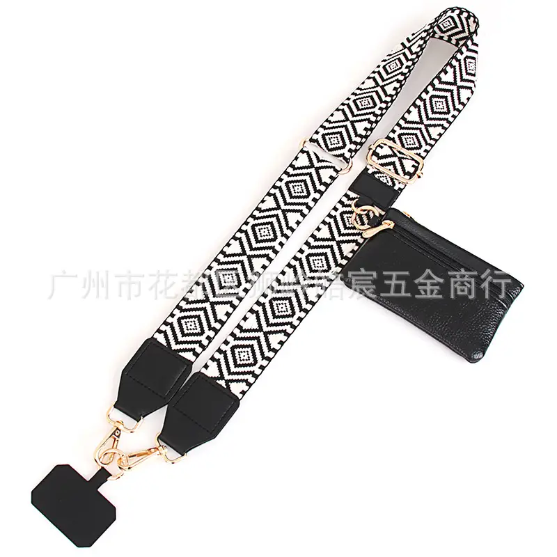 Diamond Mobile Phone Strap with Coin Purse Adjustable Multi-Use - Image 2