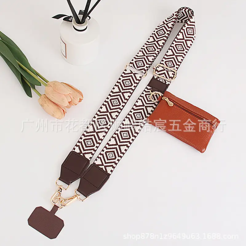 Diamond Mobile Phone Strap with Coin Purse Adjustable Multi-Use - Image 4