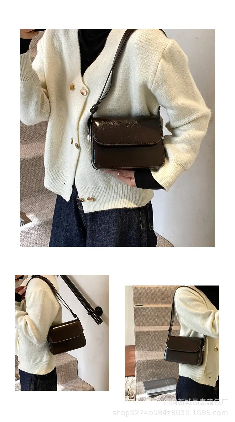 Retro Red Shoulder Bag for Women 2026 — feature 5