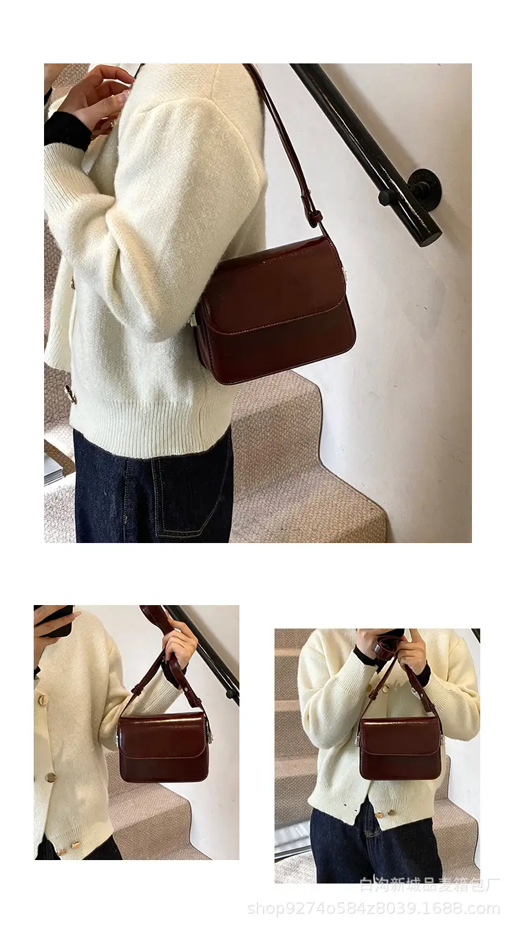 Retro Red Shoulder Bag for Women 2026 — feature 6