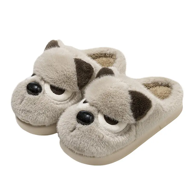 Cute Puppy Cotton Slippers for Women Winter 2026 - Image 12