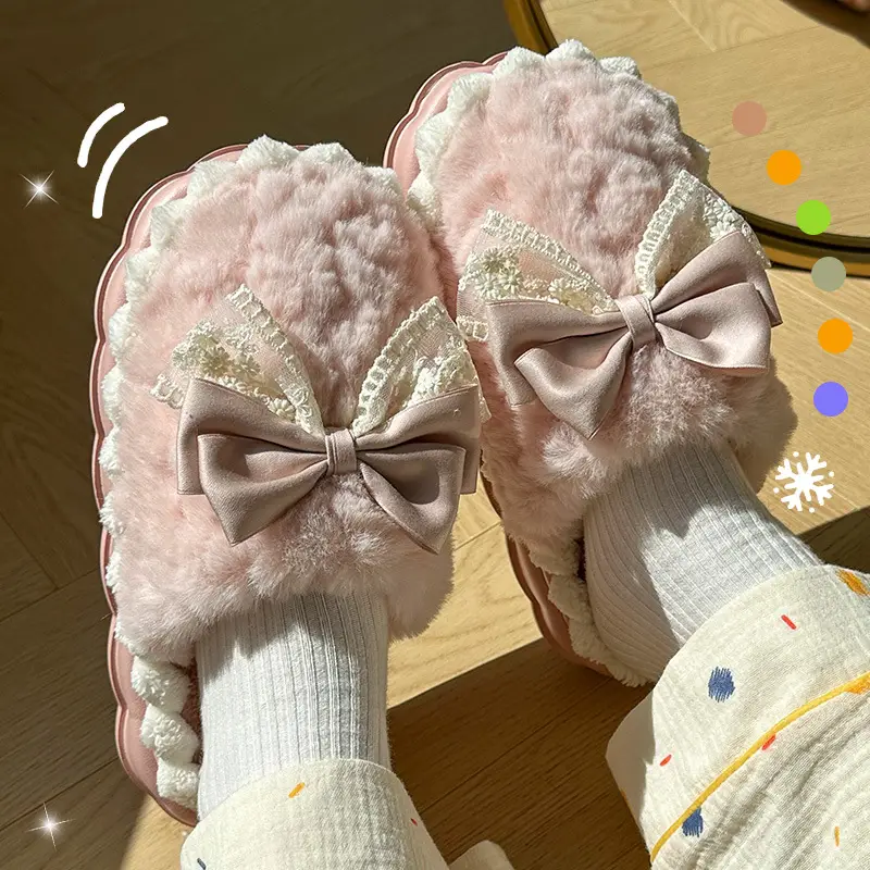 Cute Puppy Cotton Slippers for Women Winter 2026 - Image 3