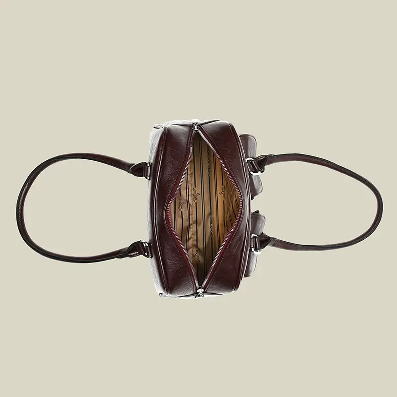 Women's Black PU Leather Shoulder Bag 2024 - Image 7