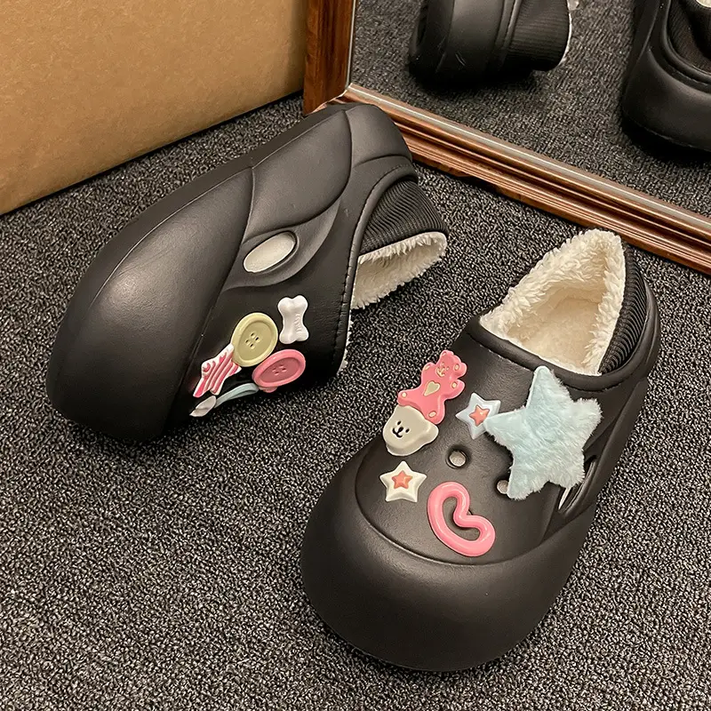 Women's Cute Plush Slip-On Shoes with Soft Sole - Image 7